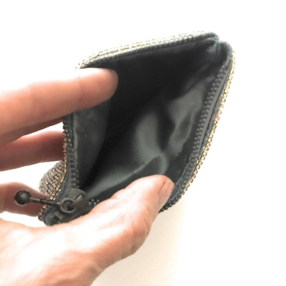 Allover Hand-beaded Boho Coin Purse - Picture 5 of 5